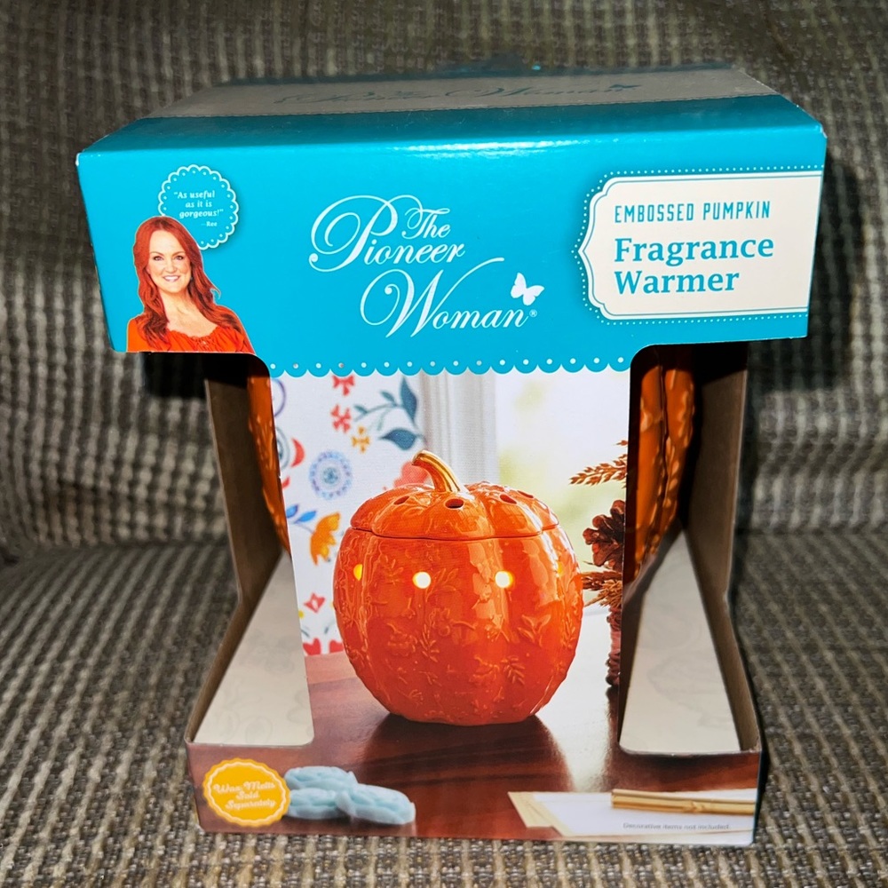 NWT, NIB Pioneer Woman Pumpkin Fragrance Wax Warmer